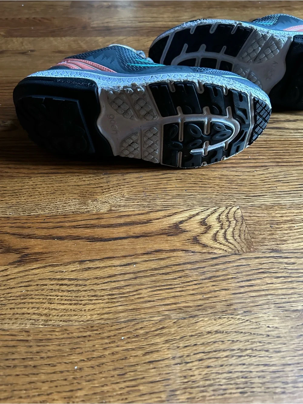 GDEFY Athletic Walking Running Shoes Women’s Size 9.5 Gray Pink Teal - Picture 9 of 14